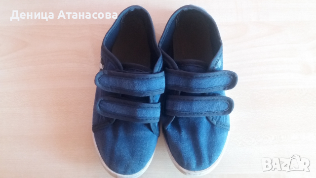 Сини гуменки LC Waikiki, сиви пантофи Viggami, тъмносини пантофи 30 номер и плюшени пантофи 34 номер, снимка 13 - Детски пантофи - 36429813