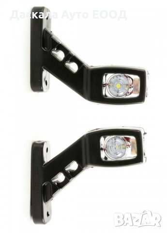 1 бр. Тройни ЛЕД LED рогчета с 3 светлини ,габарити , 12-24V , FR0131 , снимка 2 - Аксесоари и консумативи - 35546162