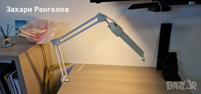 💡 Настолна работна лампа OLIVA с чупещо рамо и стяга