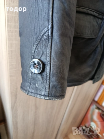 Кожено яке естествена кожа , снимка 2 - Якета - 54318879