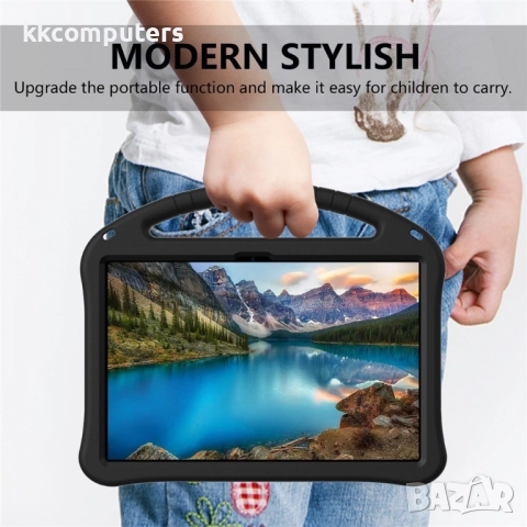 EVA Удароустойчив калъф за Xiaomi Redmi Pad 2 Pro с Дръжка и Стойка, Вкл. Протектор- 6 Цвята, снимка 10 - Калъфи, кейсове - 52420338