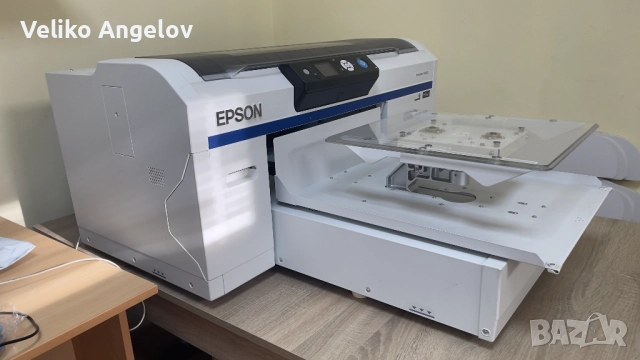 EPSON F2000 - легендата в DTG печата за светъл текстил, снимка 4 - Други машини и части - 52295434