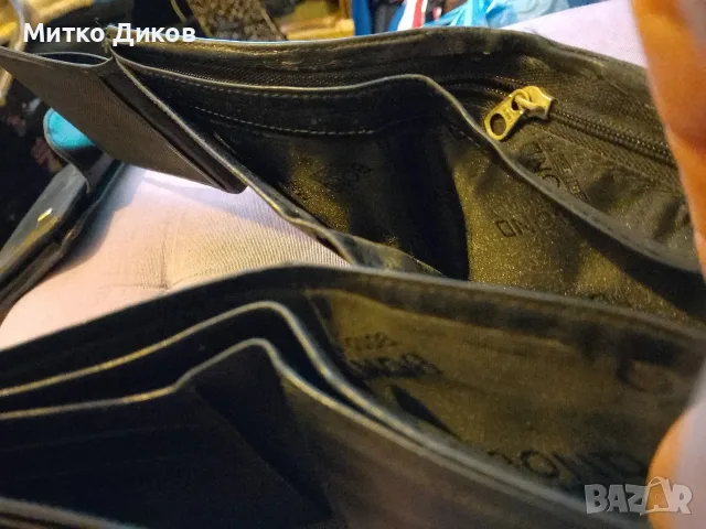 Бонд портфейли маркови ест.кожа 3броя страничен 130х95мм и два други 125х90 мм единия с вътрешен цип, снимка 9 - Портфейли, портмонета - 56074297