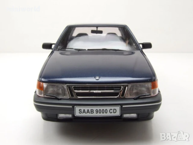 Saab 9000 CD Turbo 1990 - мащаб 1:18 на Triple9 моделът е нов в кутия, снимка 6 - Колекции - 51025620