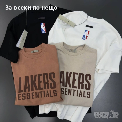 Fear of God Мъжка Черна Тениска👕Мъжка Блуза С Къс Ръкав В Черен Цвят Код Mens P.160, снимка 2 - Тениски - 53921194