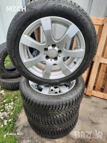 ляти джанти с гуми 5×100,16цола , снимка 2 - Гуми и джанти - 54114171