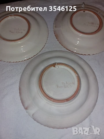 3 сувенирни чинии от Узбекистан , снимка 3 - Антикварни и старинни предмети - 50572616