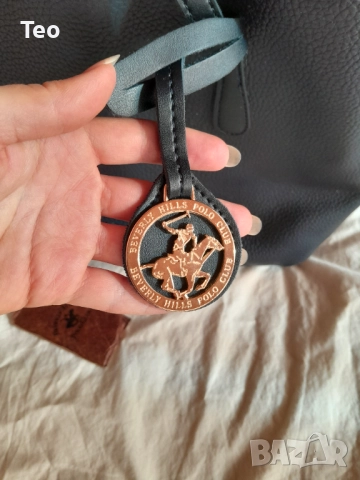 Чанта Beverly Hills Polo Club с несесер, нова, снимка 7 - Чанти - 52927334