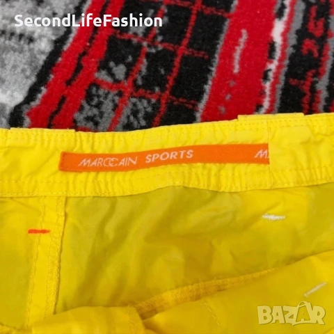 Спортна жълта пола с джобове Marc Cain размер M, снимка 2 - Поли - 53349870