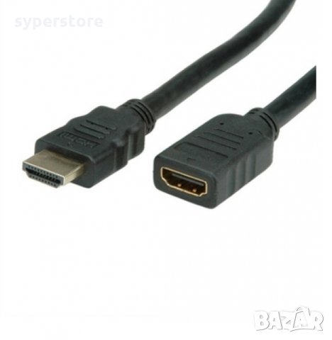 Кабел HDMI M - HDMI F 3м Digital One SP01232 HDMI-M към HDMI-F Full HD