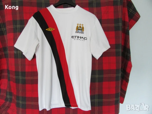  винтидж фланелка Умбро Manchester City umbro Liverpool Адидас тениска Ливърпул ЦСКА , снимка 2 - Футбол - 50606037