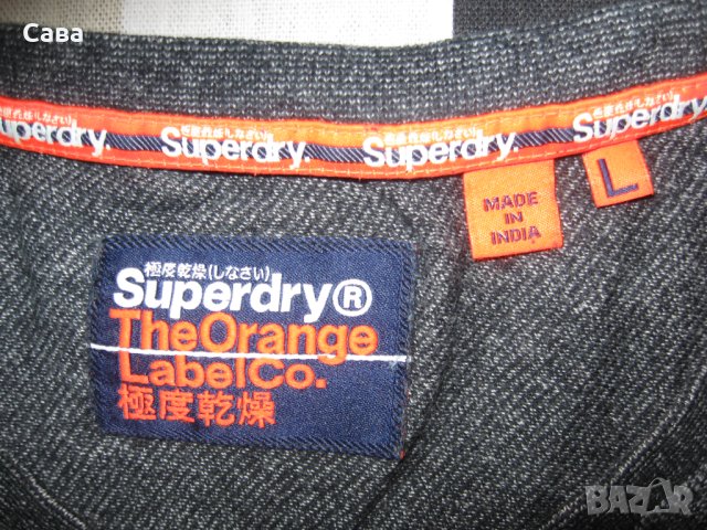 Пуловер и тениска SUPERDRY  мъжки,Л-ХЛ, снимка 5 - Пуловери - 42829846