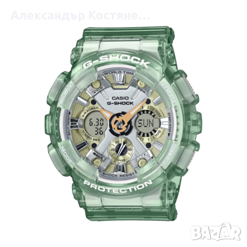 Дамски часовник Casio G-Shock GMA-S120GS-3AER, снимка 4 - Дамски - 44569807