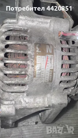 Динамо / Алтернатор за Toyota Yaris verso 2002 - 27060-21020 / 102211-1960, снимка 2 - Части - 49907610