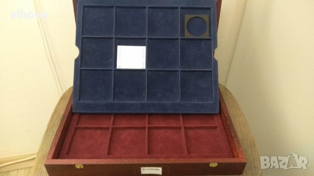 Немска кутия за съхранение на монети, снимка 7 - Нумизматика и бонистика - 38996517