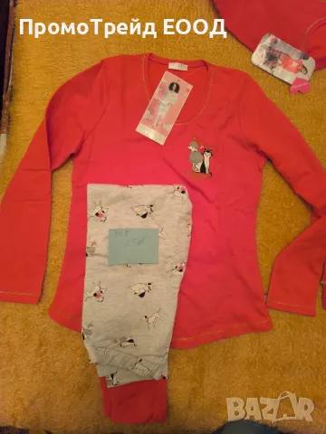 Дамски Коледни пижами , снимка 2 - Пижами - 48048890