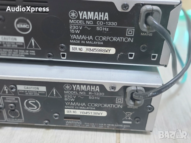 🔥 Yamaha CD-1330 + R-1330 – здрав японски сет! 🔥, снимка 6 - Ресийвъри, усилватели, смесителни пултове - 52902793