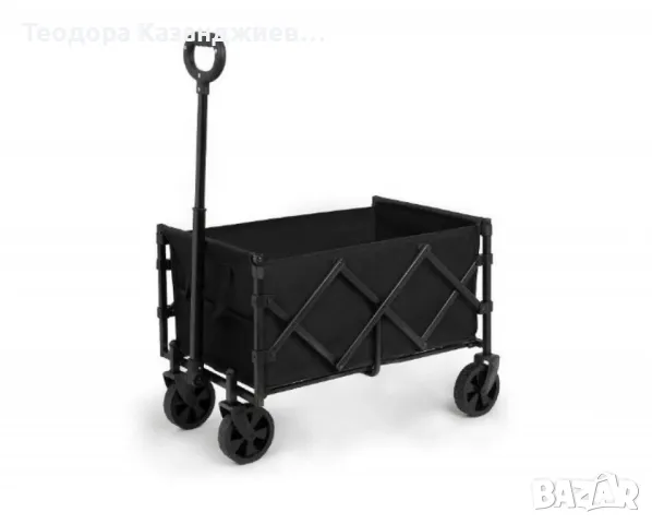 Многофункционална сгъваема количка 2 в 1 с масичка за къмпинг и пикник TV136, снимка 3 - Къмпинг мебели - 49666117