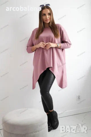 Дамска блуза oversize, 14цвята , снимка 2 - Блузи с дълъг ръкав и пуловери - 47813619