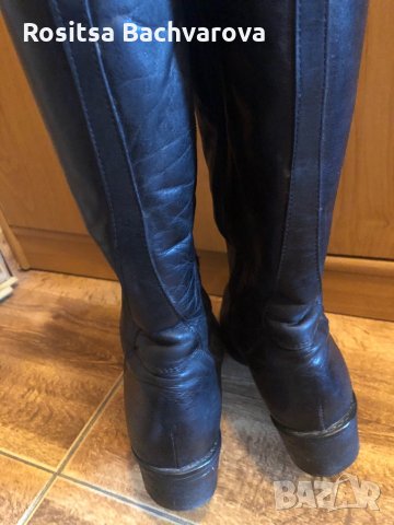 Ботуши естествена кожа, 37 номер, снимка 8 - Дамски ботуши - 30793357