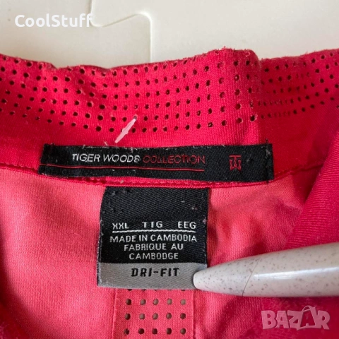 Тениска Nike Golf Tiger Woods Размер XXL, снимка 3 - Тениски - 53927576