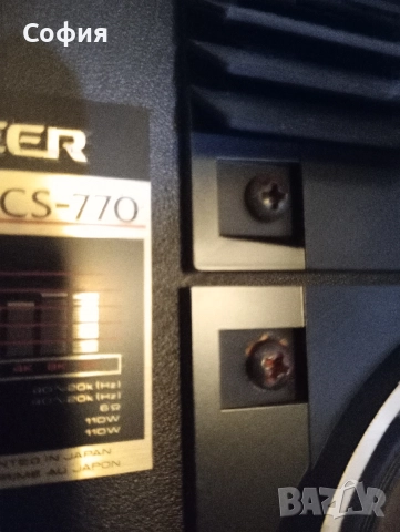 PIONEER CS 770 110w , снимка 5 - Тонколони - 52721876