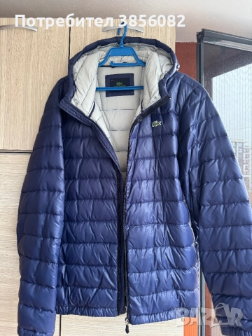LACOSTE пухесто яке L размер 