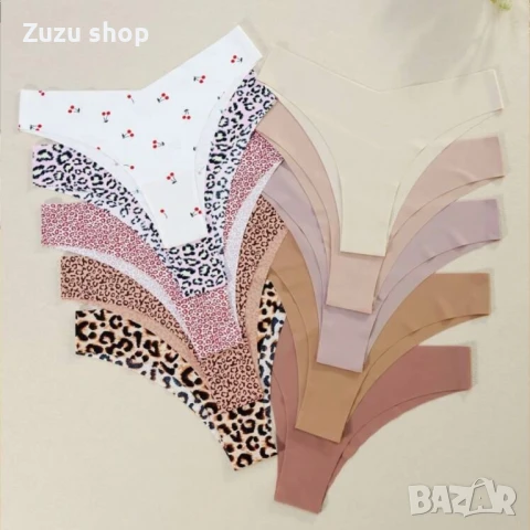 Дамски безшевни бикини 10 бр.