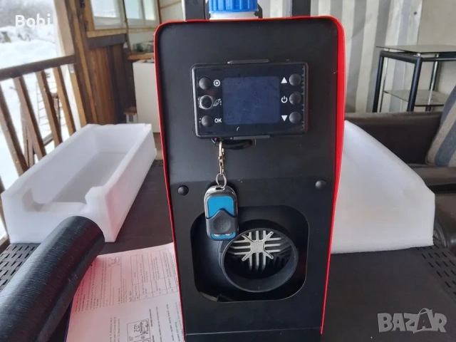 Мобилна суха дизелова печка 8 KW, снимка 4 - Печки, фурни - 50983496