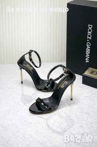 Dolce&Gabbana Дамски Сандали На Ток Долче И Габана - Различни Цветове Код SK1280, снимка 3 - Сандали - 54130010