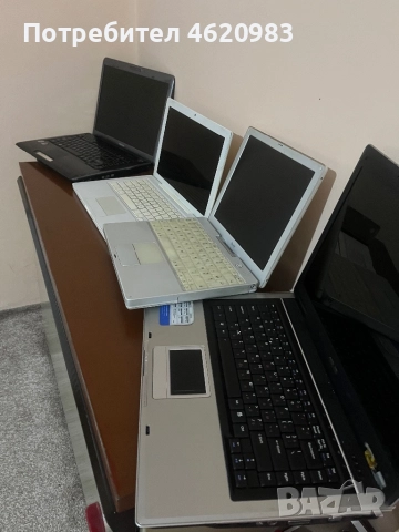 Лаптопи за части  и работещи Apple , Asus , HP, Toshiba 