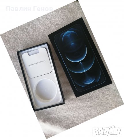 Kутия за iPhone 12 Pro Max , Pacific Blue , 256GB, снимка 7 - Аксесоари за Apple - 37714862