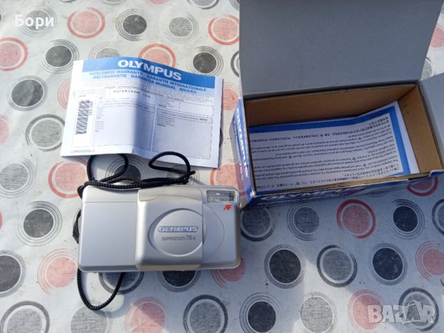 OLYMPUS SUPERZOOM 76G 35mm Лентов фотоапарат, снимка 3 - Фотоапарати - 39803299