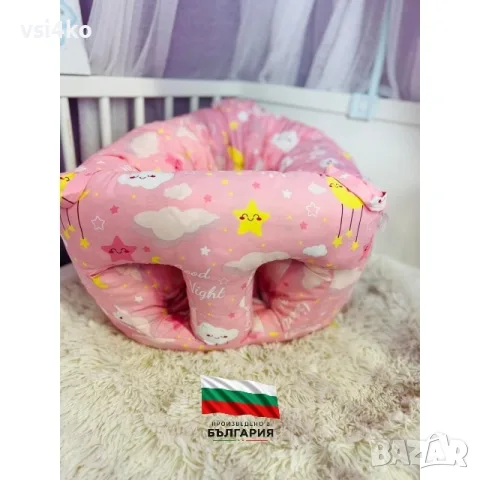 Бебешки пуф - розов, снимка 3 - Други - 56039534