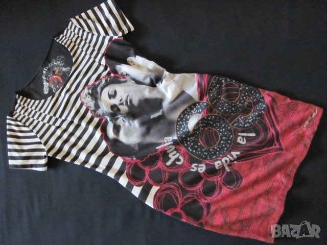 Desigual Дамска Рокля Размер между М и L, снимка 3 - Рокли - 24351694