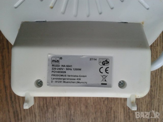 Тостер за гофрети, снимка 3 - Гофретници - 32189661