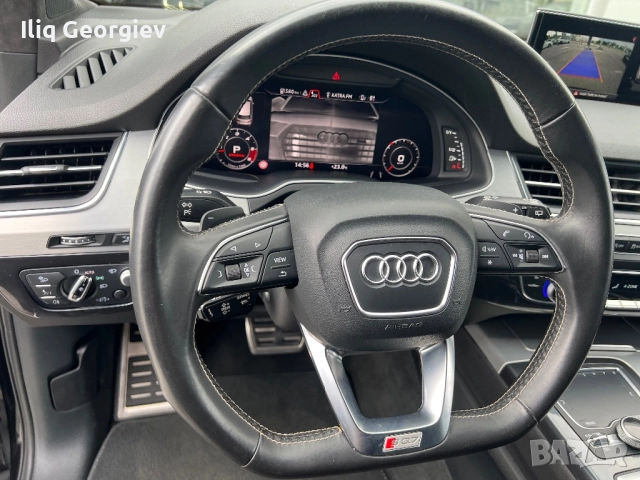 Audi sq7-КАТО НОВА/20+22/РЕАЛНИ КМ./diesel-hibrid/ОБСЛУЖЕНА/FULL, снимка 13 - Автомобили и джипове - 52668126
