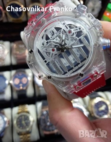 Hublot уникален и стилен дизайн модерен и красив часовник, снимка 3 - Луксозни - 35444862