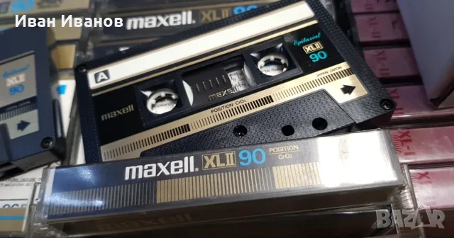 MAXELL XLII Epitaxial аудиокасети 