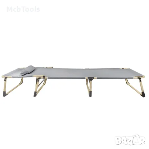 Сгъваемо походно легло тип шезлонг ISMA, снимка 2 - Къмпинг мебели - 49025685