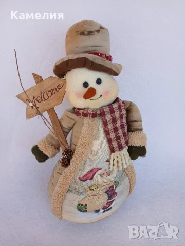 Снежен човек - декарация за дома , снимка 1