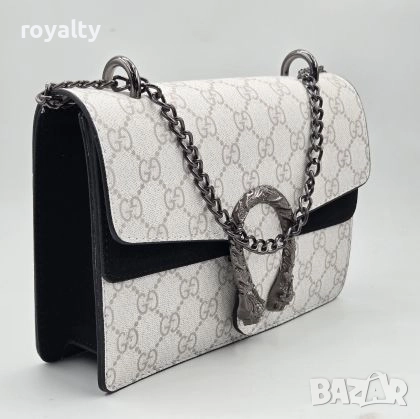 Guess Бяла Елегантна Кожена Дамска Чанта , снимка 2 - Чанти - 52282045