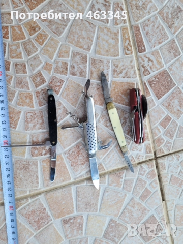 Нож, джобно ножче-3, снимка 3 - Антикварни и старинни предмети - 51632341