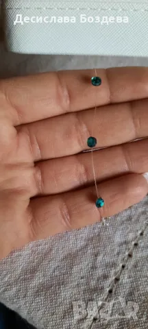  Комплект колие и гривна на корда , снимка 2 - Гривни - 50291443