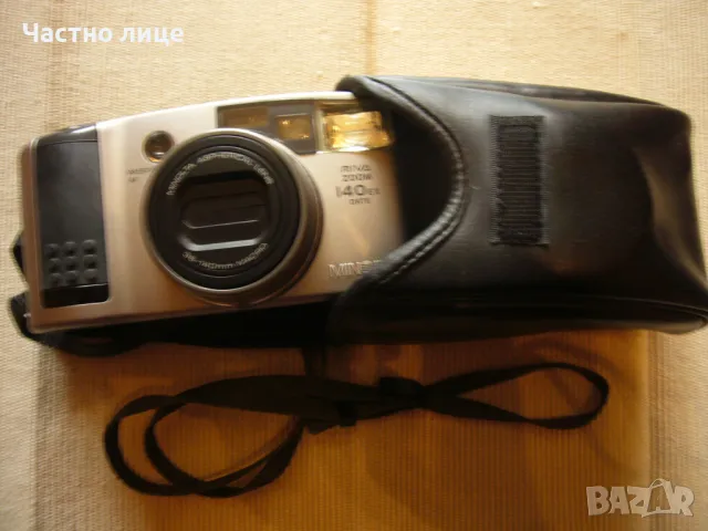 35-мм лентов фотоапарат ”Minolta” мод. Riva Zoom 140EX с дата