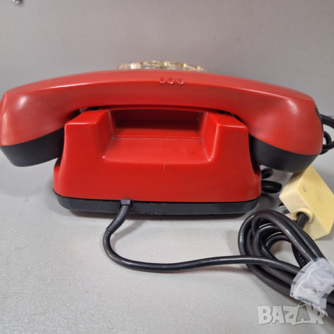 Стар Телефон с шайба "РЕСПРОМ"-Белоградчик ТА-600 от 1982 год., снимка 5 - Антикварни и старинни предмети - 44619216