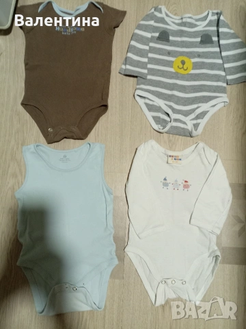 Бебешки дрехи за момче, снимка 3 - Бодита за бебе - 53344069