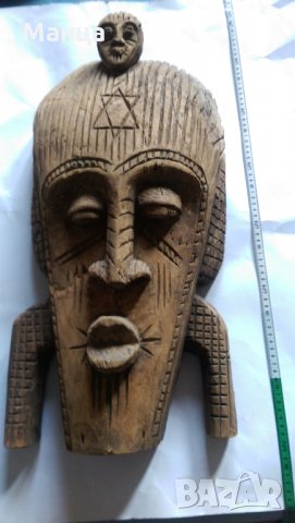 Африканска маска Сенуфо, снимка 11 - Антикварни и старинни предмети - 30749509