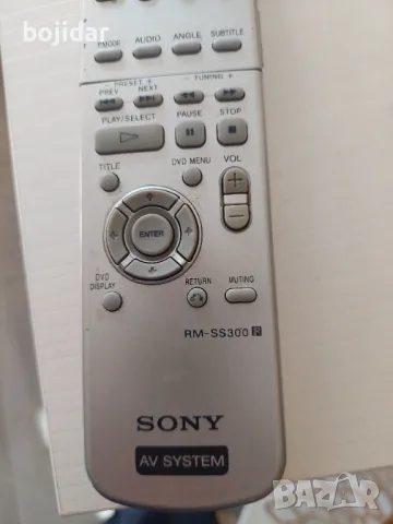 SONY-RM-SS300-AV SUSTEM-3в1 tv/av/dvd, снимка 2 - Дистанционни - 48365582