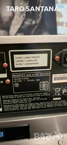 SONY NS 9100ES , снимка 7 - Ресийвъри, усилватели, смесителни пултове - 47221113